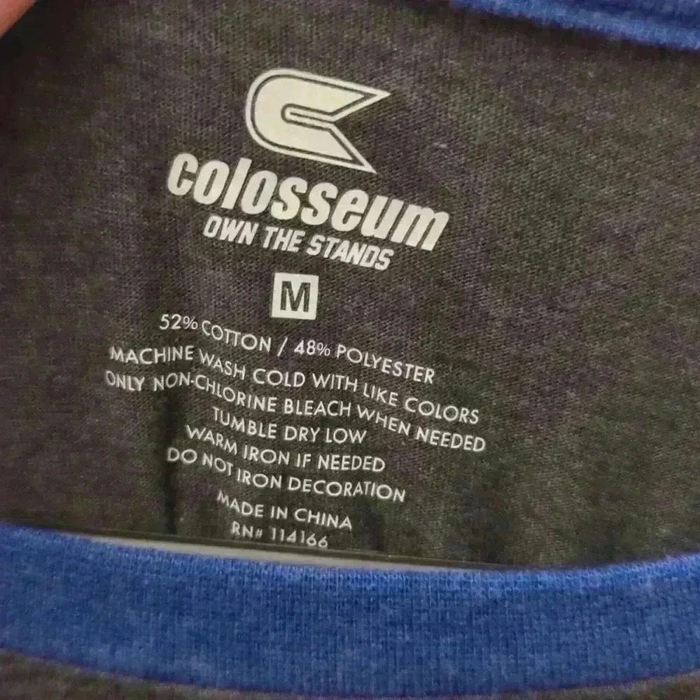 Colosseum Duke Blue Devils long sleeve shirt, medium, Gray and blue - Picture 4 of 5